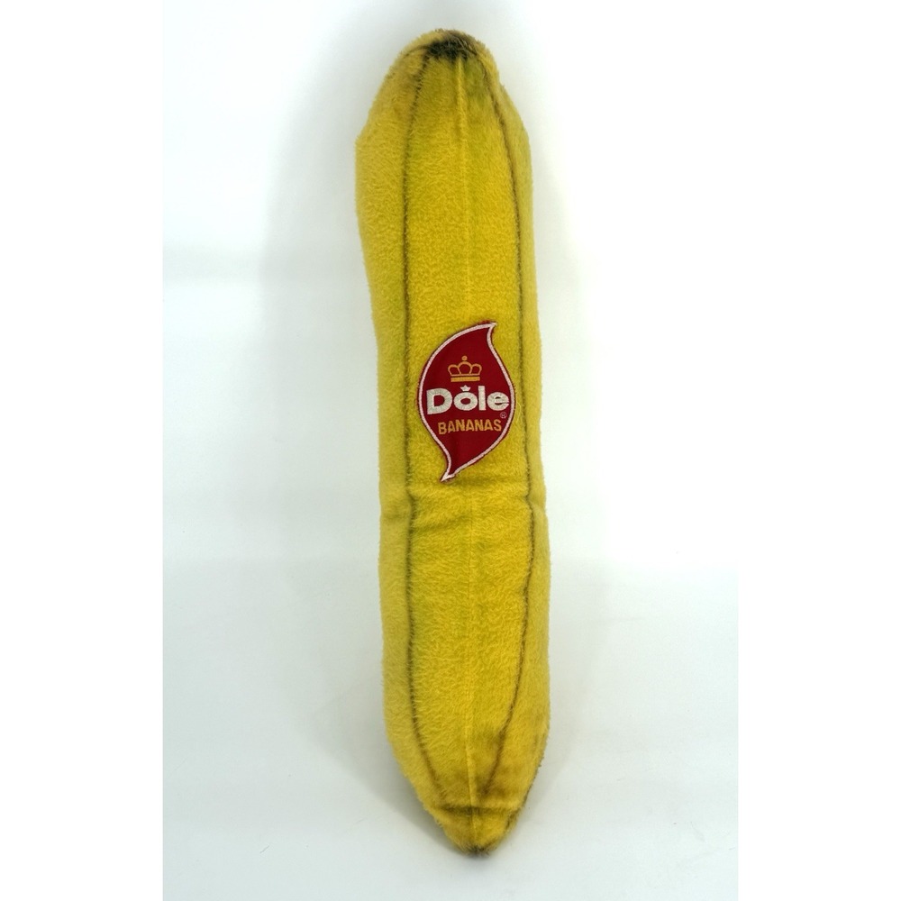 Dole Banana Stuffed Plush Animal Vintage 1970's Fair Brand 24' USA Fruit Promo